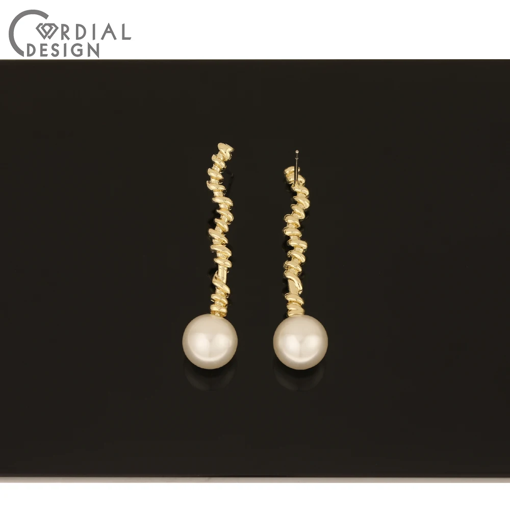 

Cordial Design 100Pcs 10*42MM Jewelry Accessories/DIY Making/Hand Made/Imitation Pearl/Earrings Stud/Jewelry Finding Components