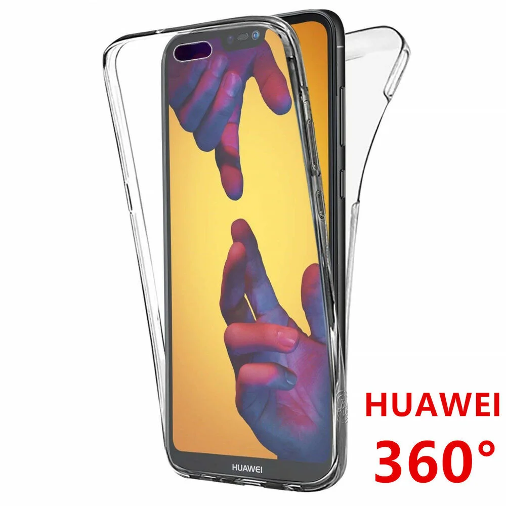 

Coque 360° Intégrale pour For HUAWEI P20 Pro P20 Lite P10 P9 P8 PSmart Mate10Lite
