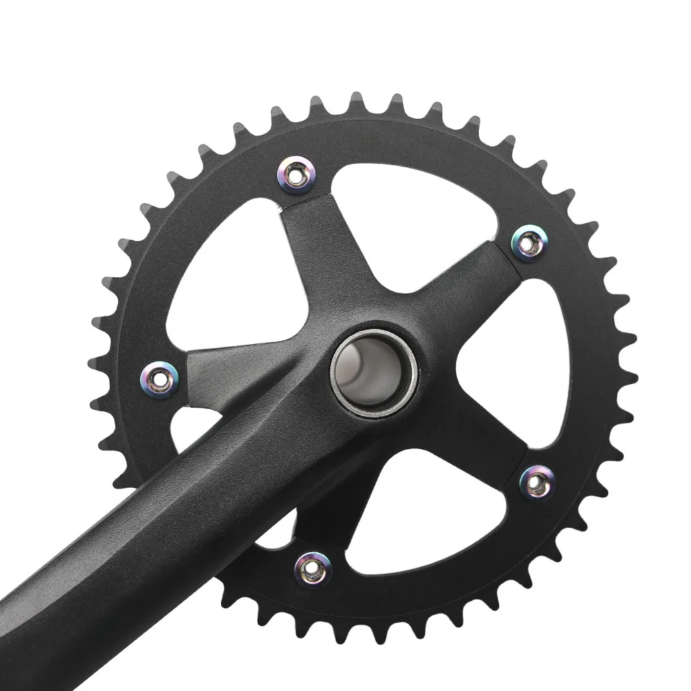 130BCD 44T 152MM 165MM 170MM Road Bike Crankset Bicycle Crank Set Arms Bottom Bracket Part Chainring | Спорт и развлечения