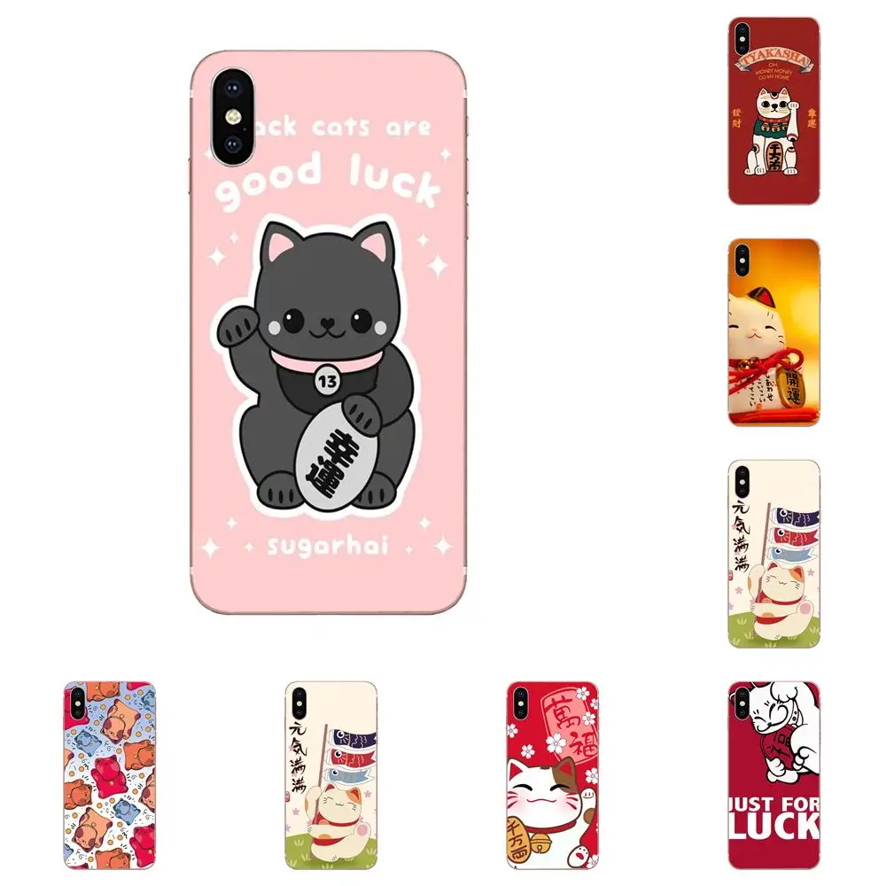 Чехол для Xiao mi 3 4 4C 4i 5 5s 5X6 6X8 SE Pro Lite A1 Max x 2 Note Cute Festival Fortune Cats | Мобильные телефоны и