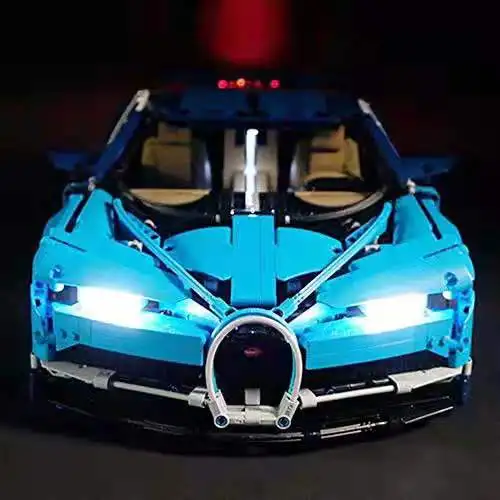 Светодиодный светильник для 42083 совместимый с 20086 Bugatti Chiron Technic строительные блоки