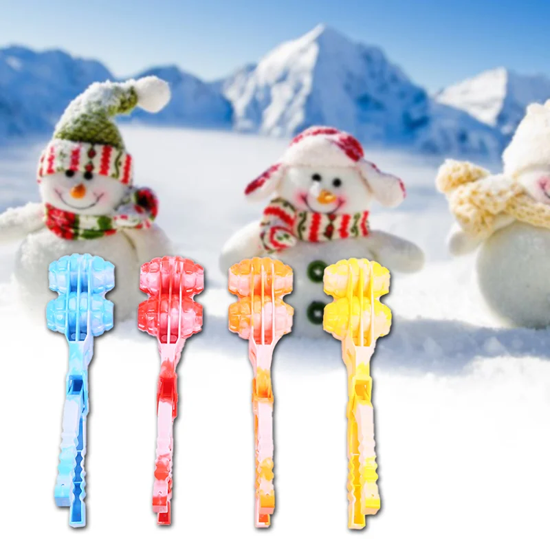 

Забавная форма для снежника, детская спортивная игрушка для снежной игры, зимой