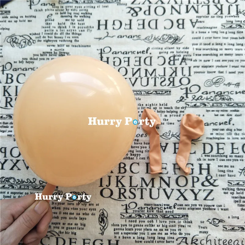 200 шт./компл. праздничные вечерние ничные воздушные шары украшения желтый розовый