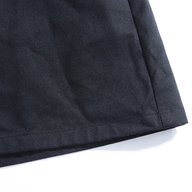 Женская готическая плиссированная мини-юбка Черная юбка с высокой талией и