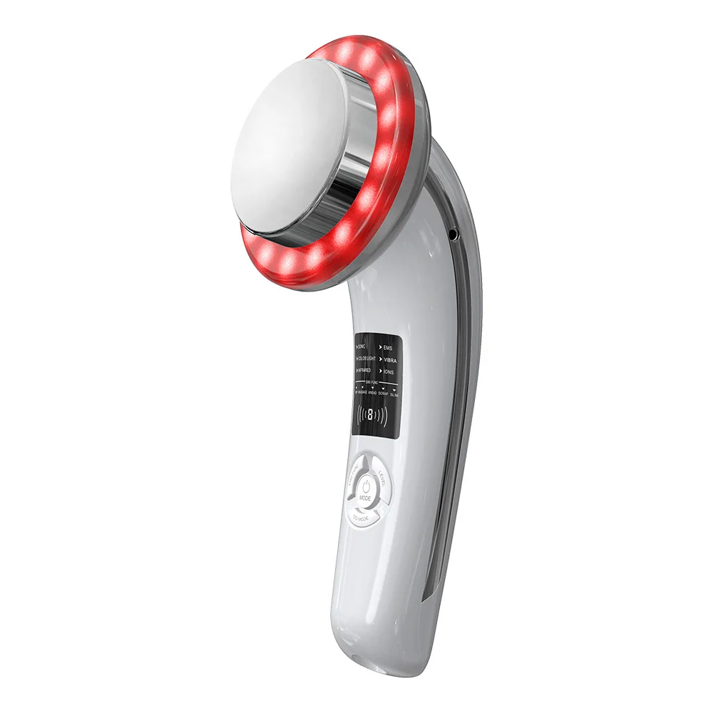 

Six-in-One Slimming Instrument EMS Led Color Light Vibration Massage Shaping Massager Ultrasonic Wave Beauty Apparatus