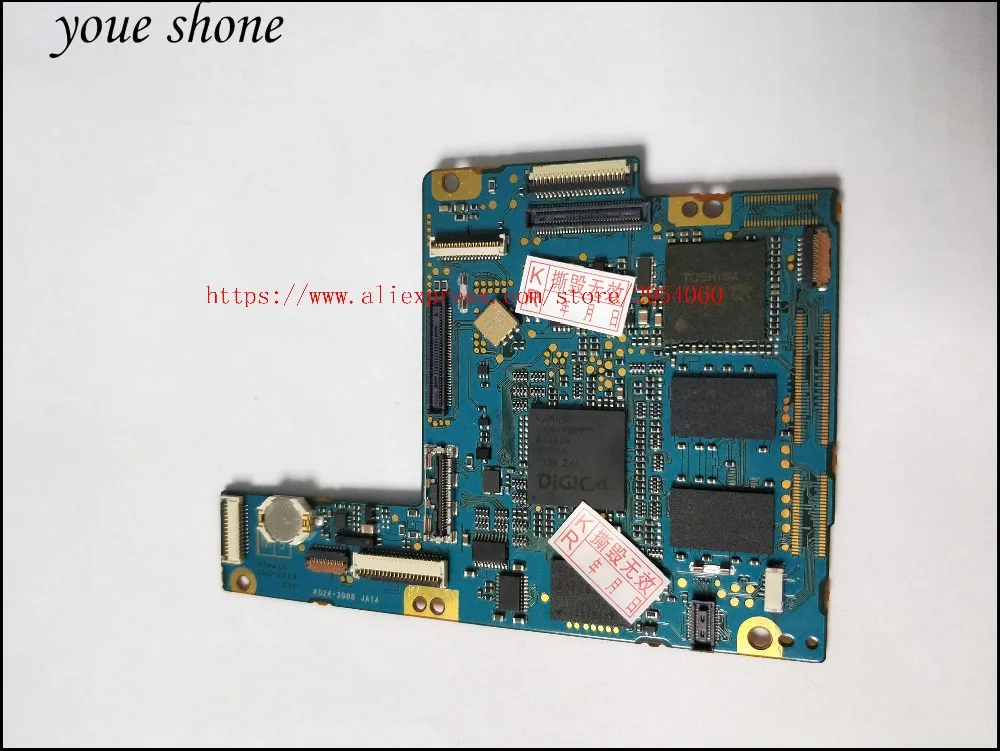 Оригинальная материнская плата печатная для камеры Canon 60D запасные части|motherboard