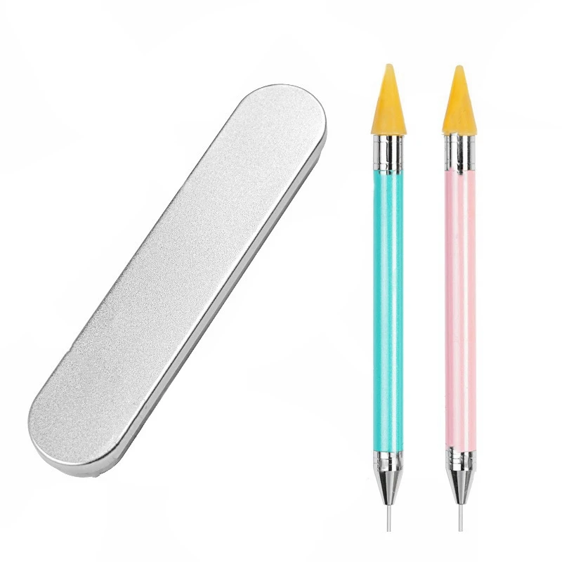 Двусторонняя ручка для маникюра инструменты творчества алмазная