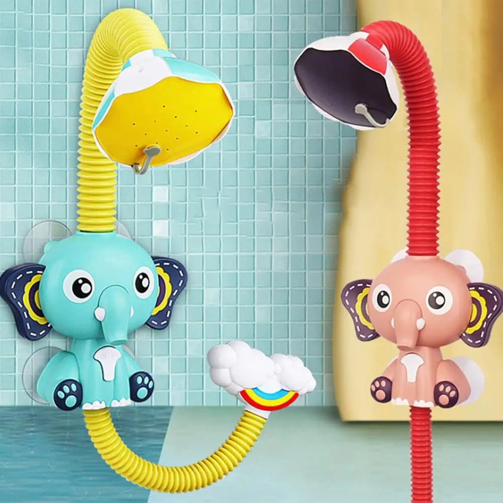 Детские игрушки для ванной электрическая присоска с Elephent Animal пластиковая