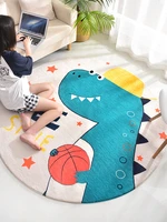 cartoon floor mat chair home bedroom childrens room bedside cute hanging basket tent washing swivel chair round carpet