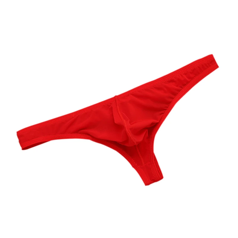 4 шт./лот сексуальные мужские стринги сексуальное шелковое нижнее белье со льдом