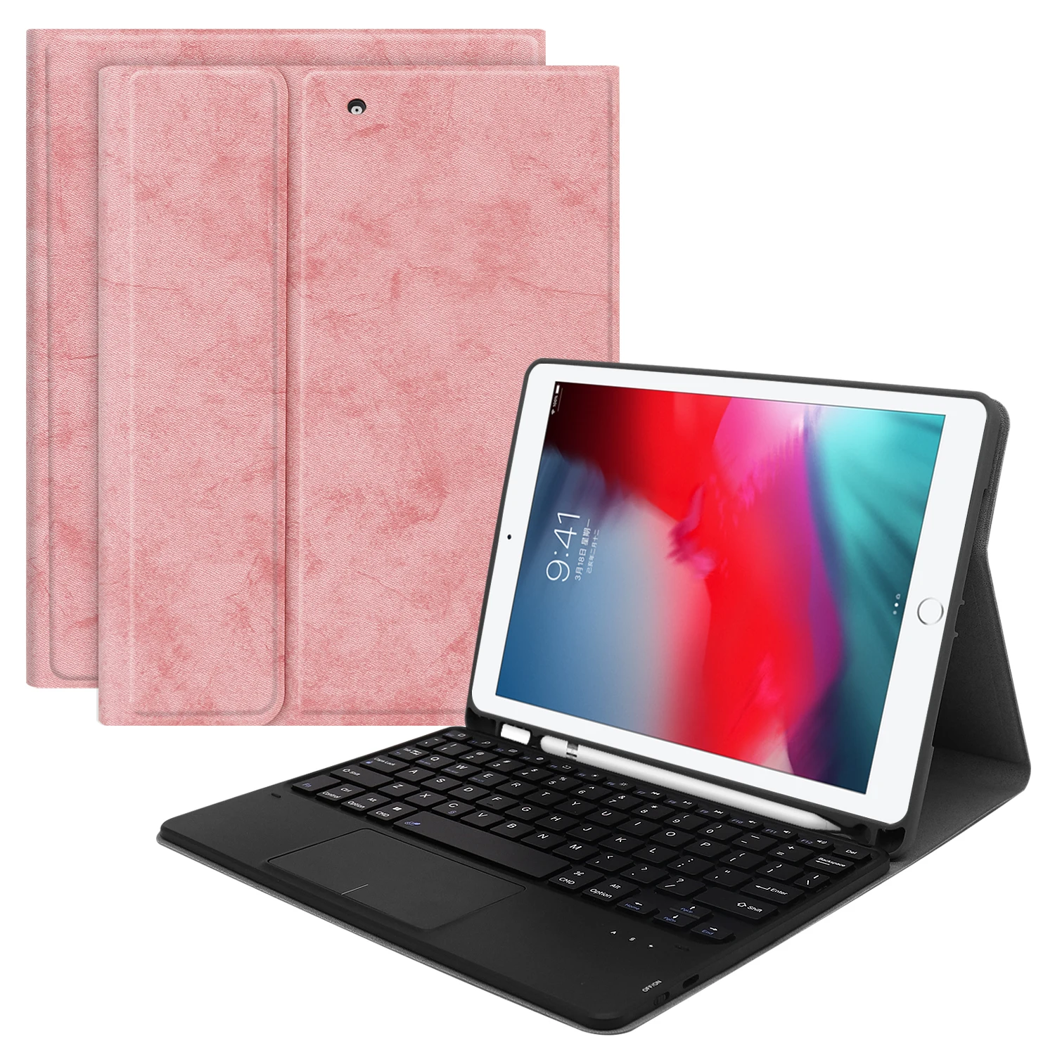 Тачпад клавиатура чехол для iPad mini 5 7,9 6th 9,7 Pro 11 Air 3 10,5 Чехол коврик для мыши и клавиатуры для iPad 7th 10,2 клавиатура