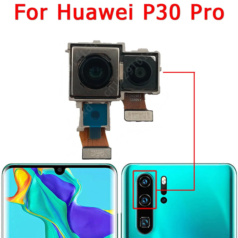 Запасные части для Huawei P30 Pro P30Pro фронтальная и основная камера заднего вида -
