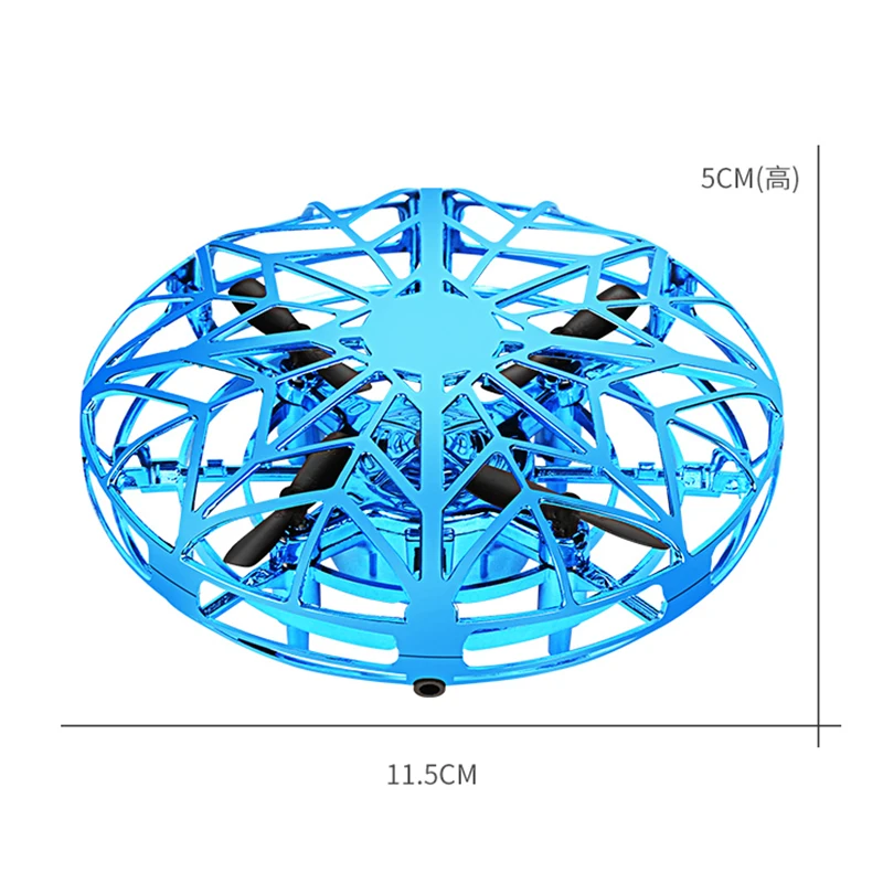 Индукционный ручной мини Дрон Электрический Летающий НЛО для мальчиков