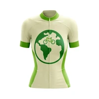 eco earth female cycling jersey cycling clothing apparel quick dry moisture wicking cycling sports