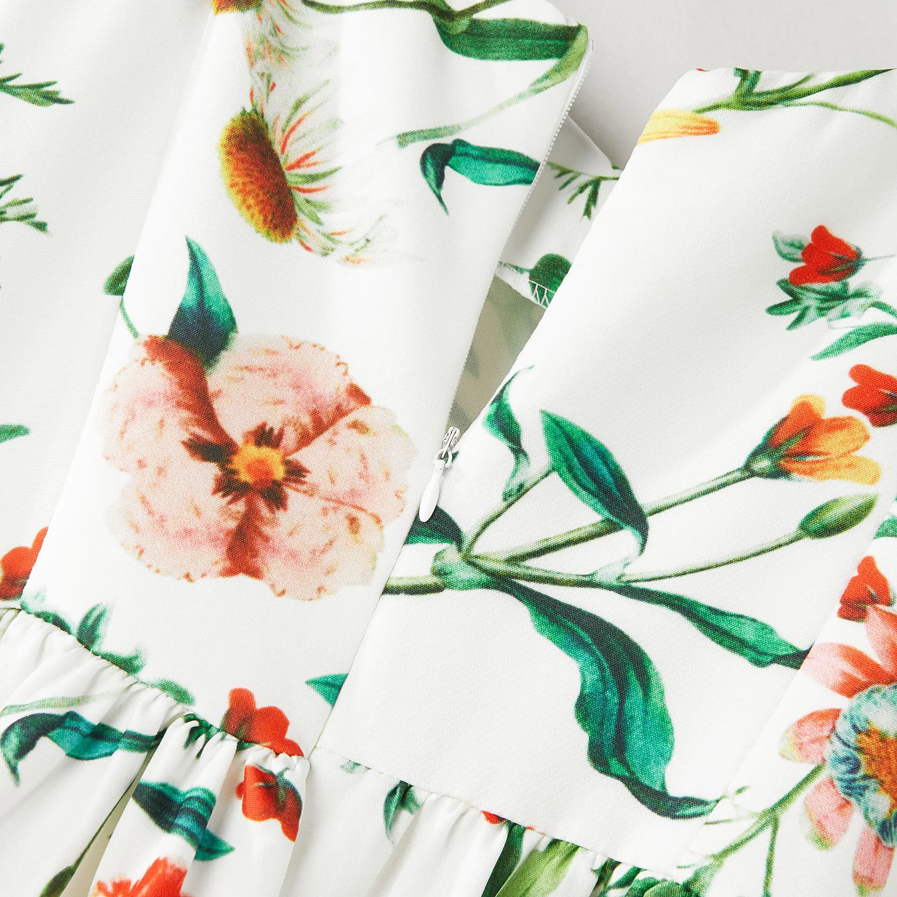 

Summer Baby Girl Dress Floral Women Dress Mother Daughter Dresses Family Matching Clothes Family Outfits Toddler Romper Dresses