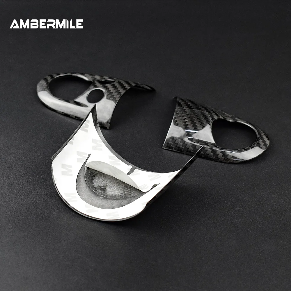 AMBERMIL внутренняя отделка из углеродного волокна автомобильная накладка на