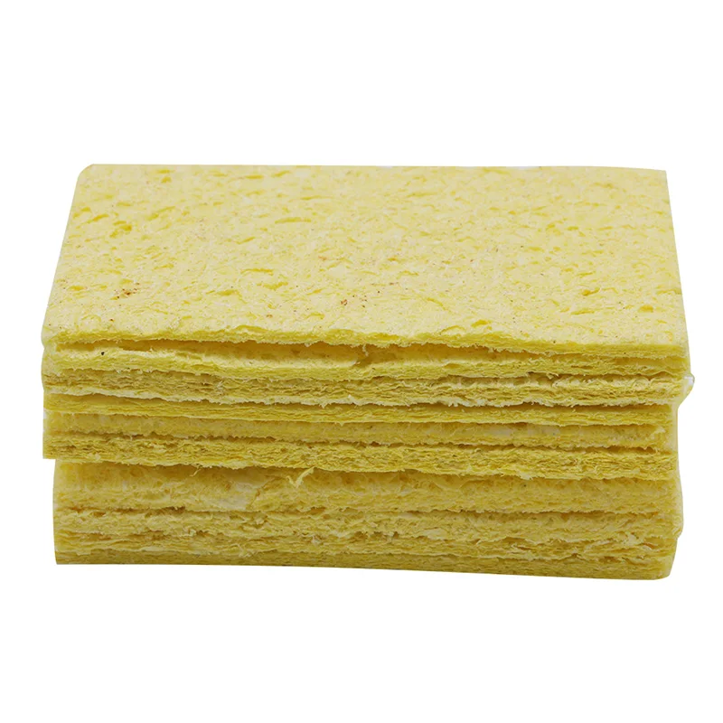 

YYSD 10pcs Electric Welding Soldering Iron Sponge Cleaning Cleaner Pads