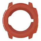 Легкий силиконовый защитный чехол для смарт-часов Garmin Instinct (красный)
