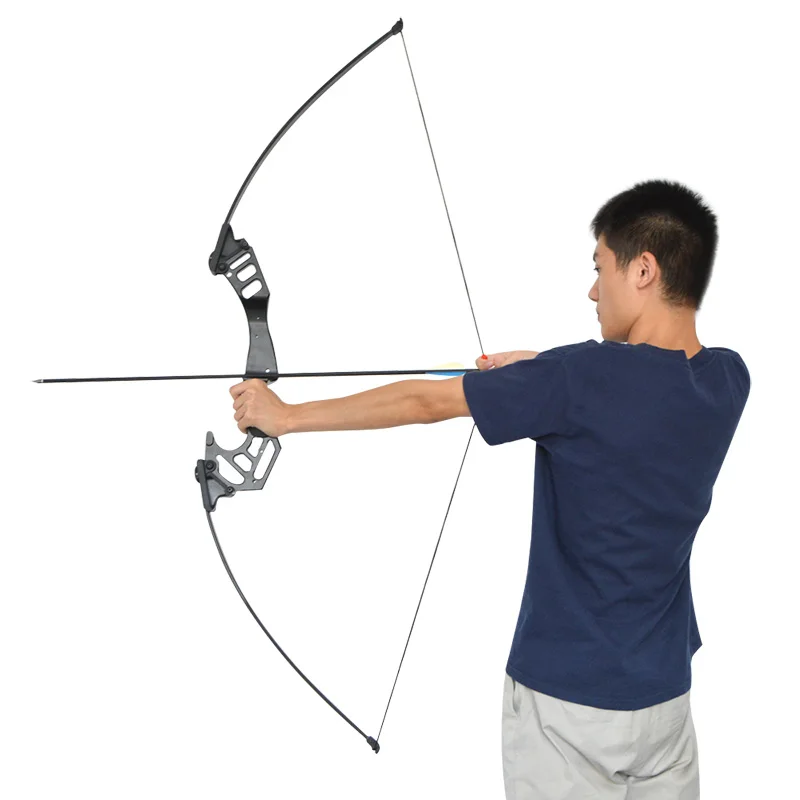 Archery 53inch Alloy Straight Pull Bow 35lbs Recurve Hunting Shooting Training Game Sports Compound And Arrow | Спорт и развлечения