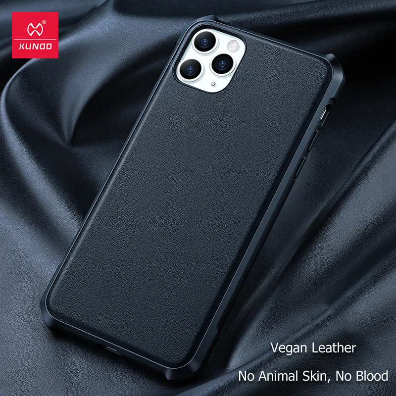 Противоударный чехол для iPhone11 Pro Max из искусственной кожи перчатка Xundd бампер