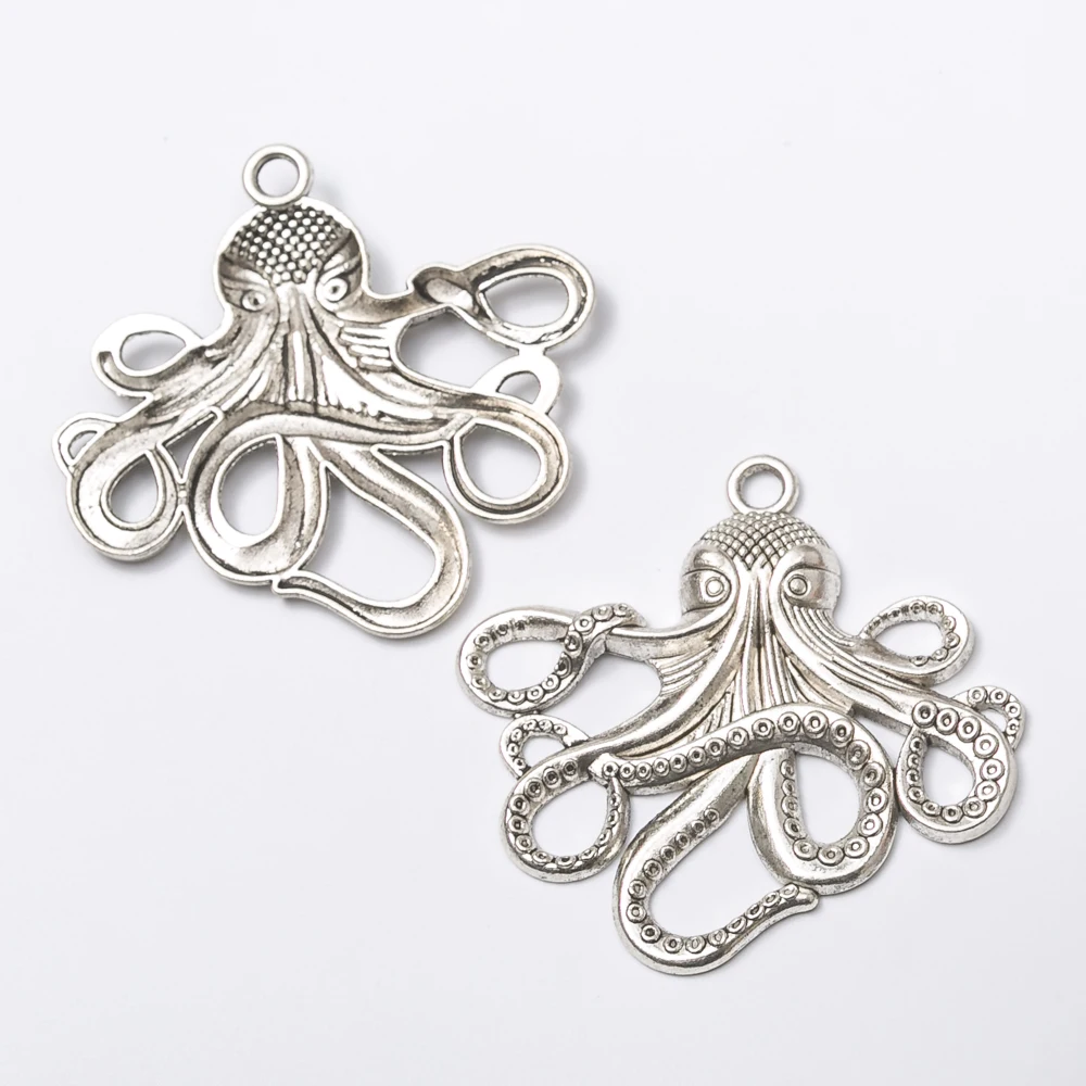 3 шт. винтажные подвески-осьминоги из цинкового сплава | Украшения и аксессуары