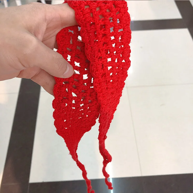 

Crochet Headband Knited Hair band Girls Headwrap Stretchable Lined Muffs Knitting Hair Accesories Wide Stretch Hair Lady Turban