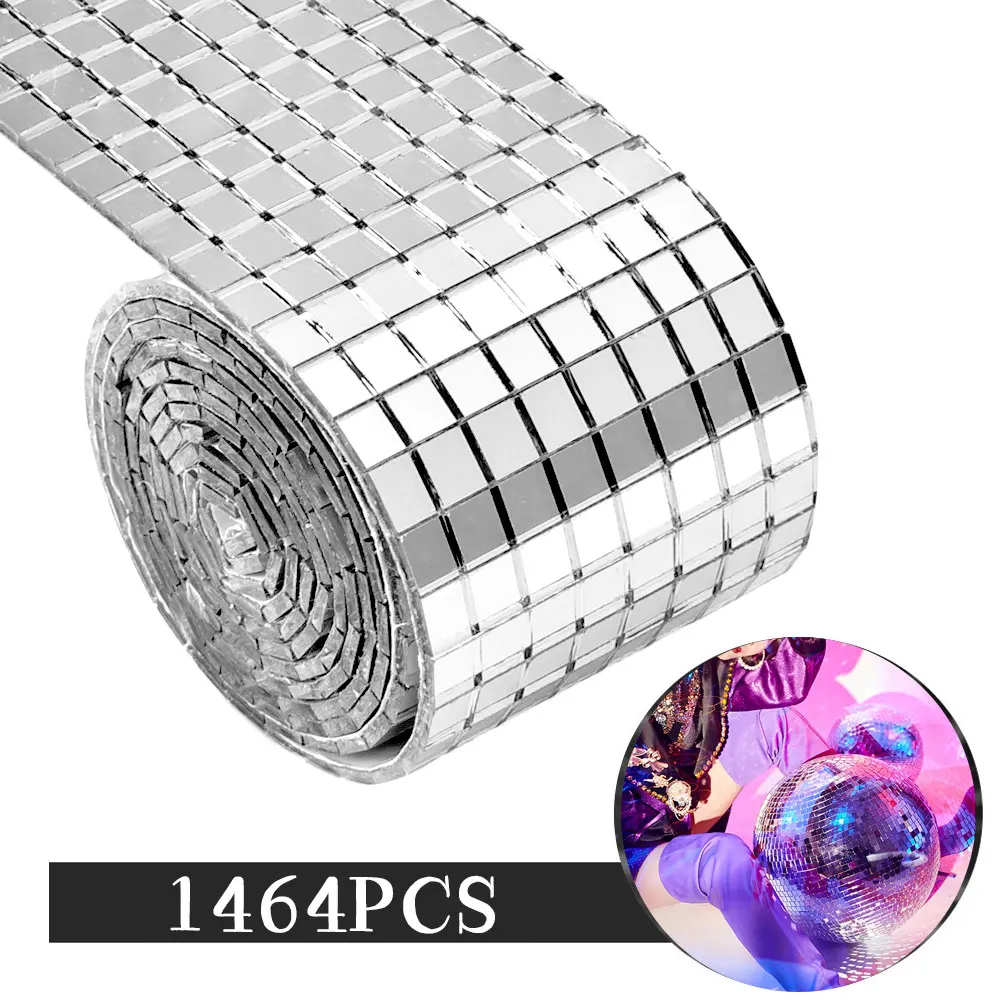 

Self-Adhesive Glass Mini Square Mirrors Mosaic Tiles For Bathroom DIY Handmade Crafts Home Decoration Party Mosaic Wall Stickers