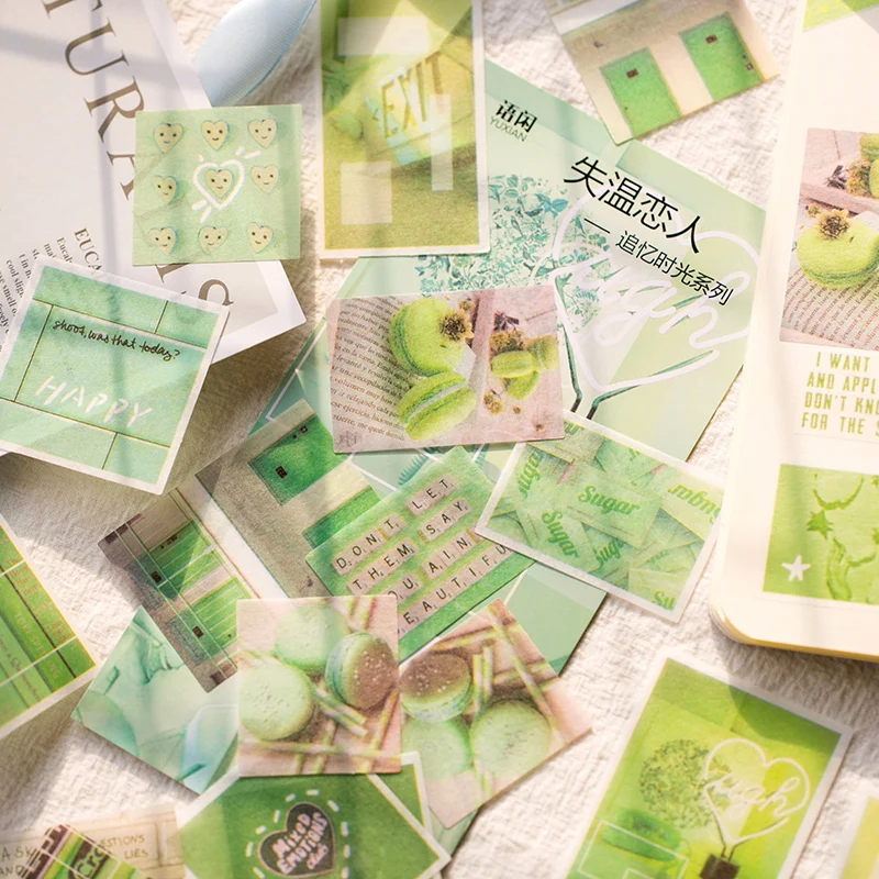 60/40 Pcs/lot Stickers Vintage Journal Travel Srapbooking Craft Diary Ablum Decorative | Канцтовары для офиса и дома
