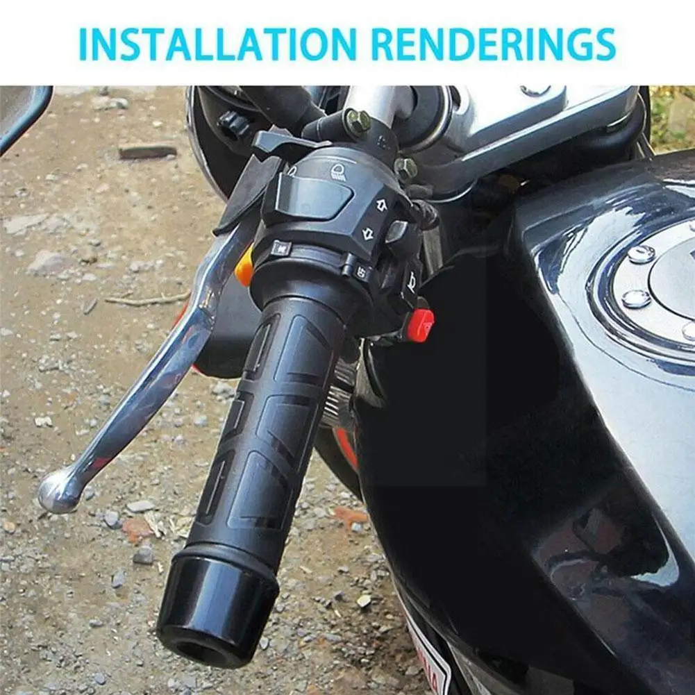 

Adjustable Motorcycle Electric Handle Heating Grip Electric Cover Modified Energy-saving Grip Heating Heating Temperature H D8M5