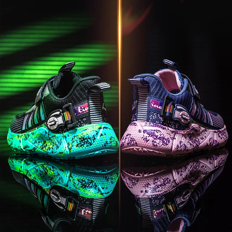 

2020 Hot Children's sports boys' shoes new waterproof Single shoes campus girls shoes boys sneakers casual Camouflage kids shoes