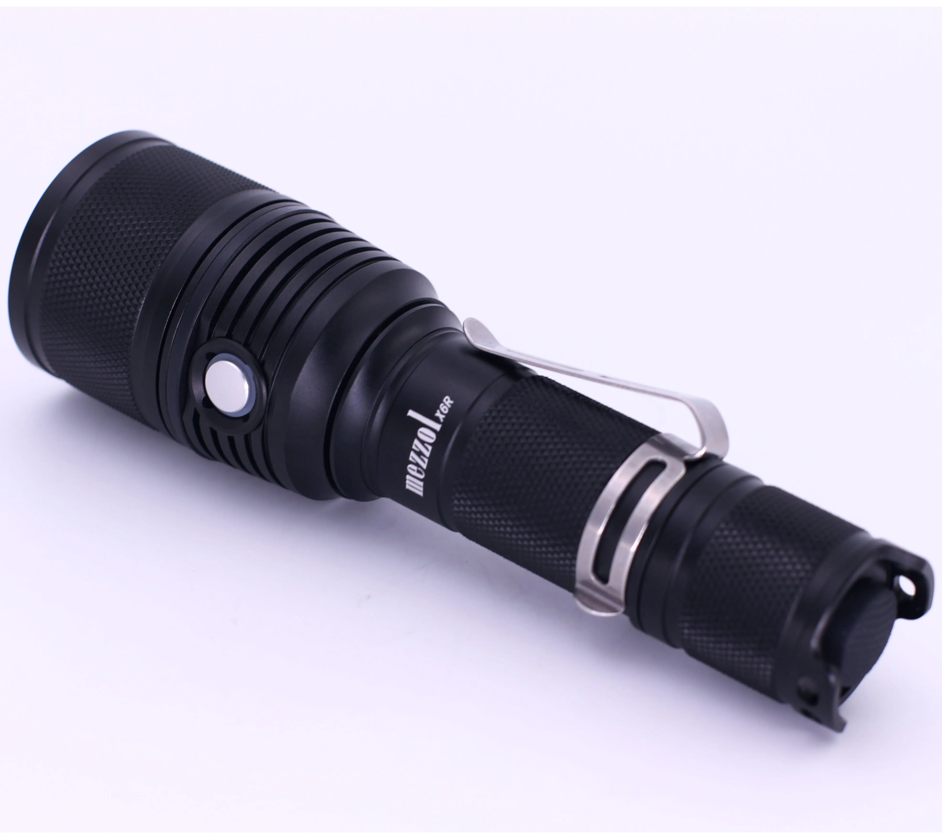 Mezzol X6R SST40 1400LM USB Перезаряжаемый светодиодный светильник-вспышка для самообороны, светильник для кемпинга, лампа для велосипеда