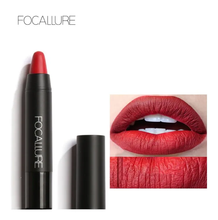 FOCALLURE 6 цветов Lipliner матовый водонепроницаемый стойкий макияж Красная губная