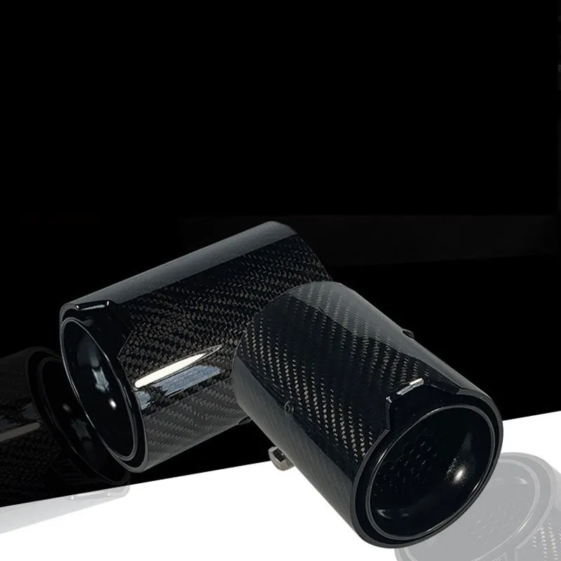 1 шт. полностью черный автомобильный выхлопной трубы хвостовик для Bmw M2/M3/M4