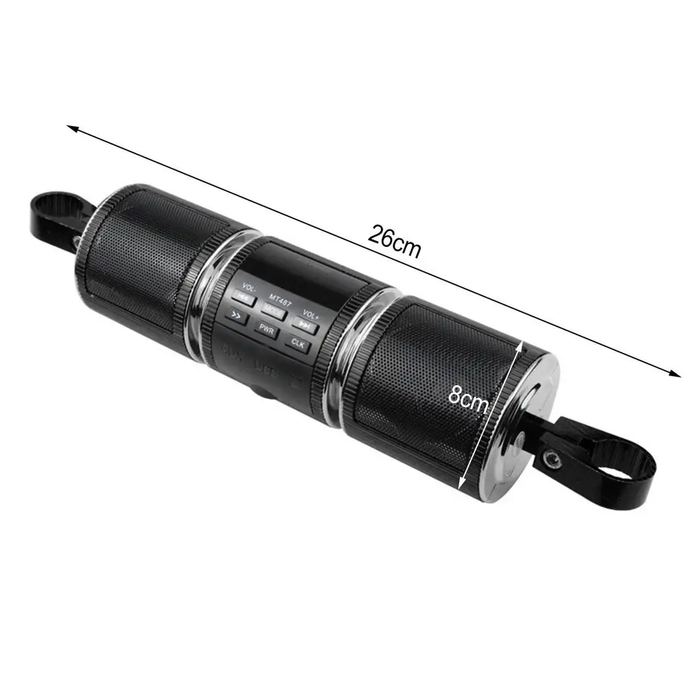 Мотоциклетные колонки с синими зубьями водонепроницаемый музыкальный mp3-плеер