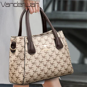 Сумки через плечо с животным узором для женщин 2021, роскошные сумки из мягкой кожи с лепестками, женские дизайнерские сумки Bgas Sac A Main