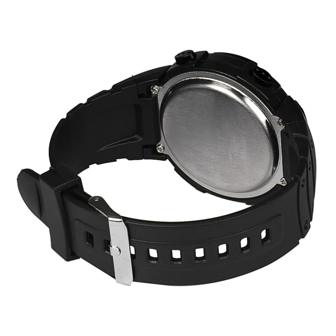 Часы наручные мужские цифровые модные водонепроницаемые спортивные с резиновым