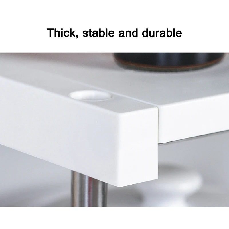 

Kitchen Cabinet Counter Shelf Organizer Expandable Stackable for Dish Sauce