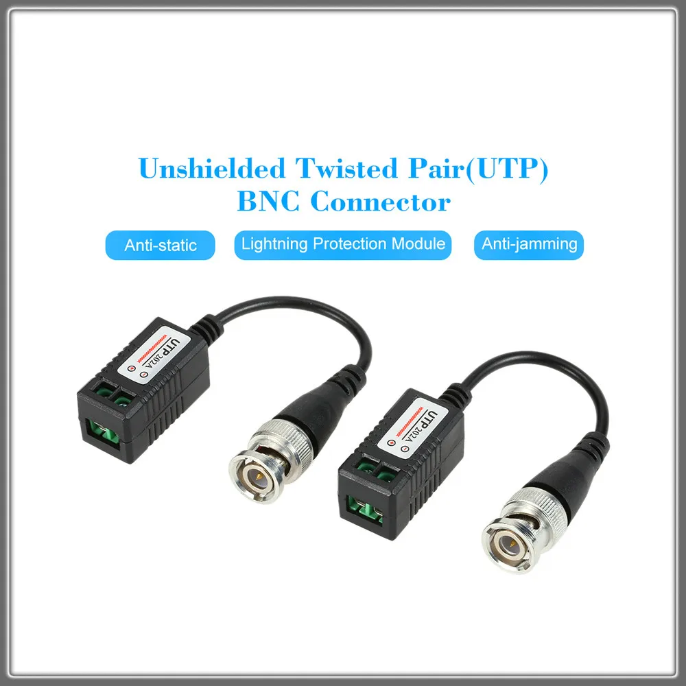 2 шт. пассивный трансивер для камеры видеонаблюдения Мп 3 4 МП 5 Мп|Коробки передач