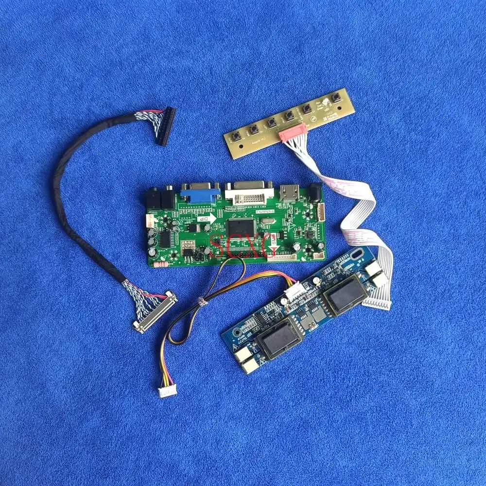 

DIY Kit HDMI-compatible DVI VGA 1440*900 M.NT68676 drive card 4CCFL LCD matrix 30-Pin LVDS For LTM190M2/M190A1/M190MWW1/M190MWW3