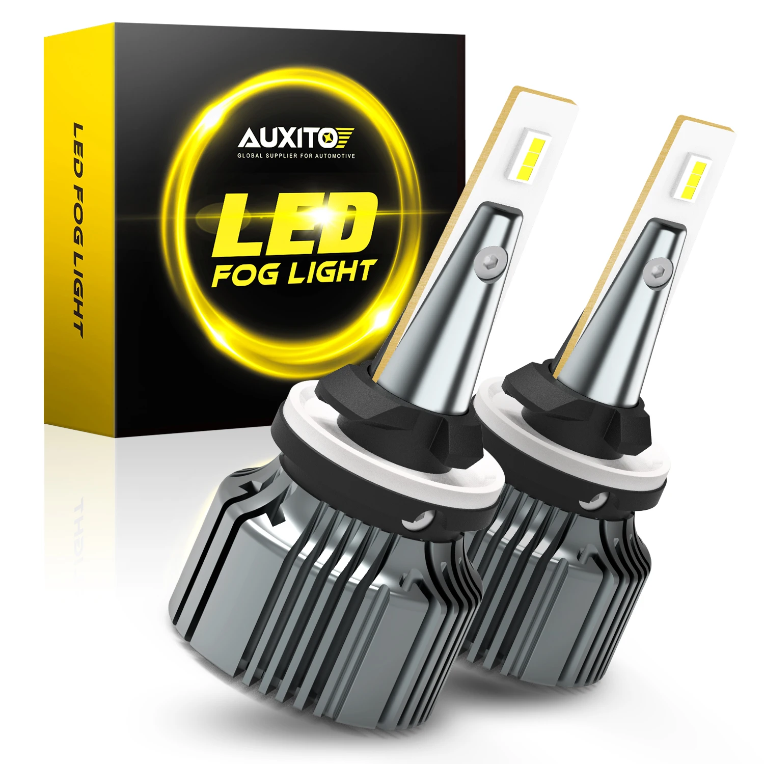 

AUXITO 2Pcs H27 Led 881 880 Led Light Bulbs H27W H27W/1 H27W/2 Car Fog Lamp DRL for Kia Sportage Sorento Spectra Rio Auto 12V