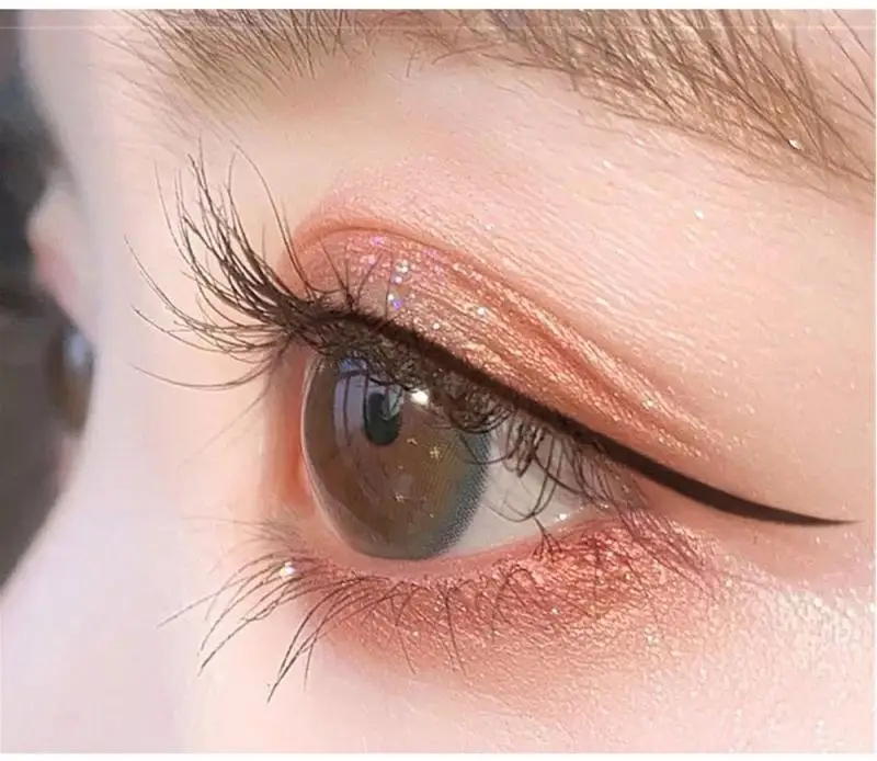 Быстросохнущего Черная Подводка для глаз ручка с бриллиантами волшебный ресниц