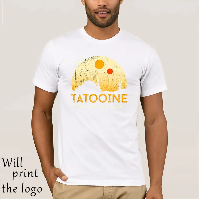 Funko с принтом Звездные войны футболка Tatooine поп футболки мужские Футболки Лучшие