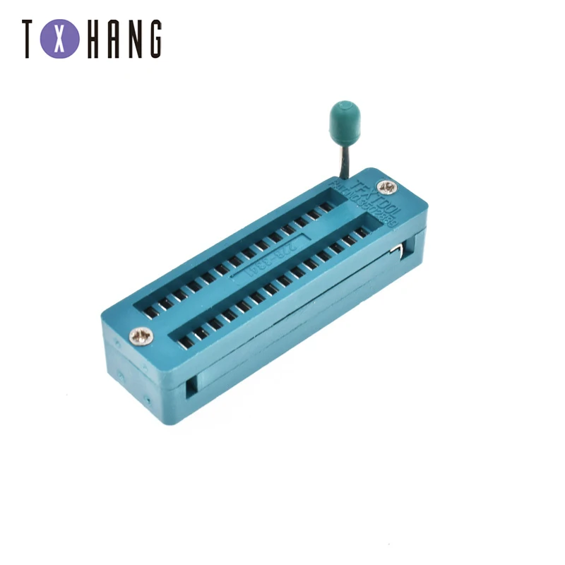 1/2 шт 28pin 1 28 (широкий) контактный IC тестовый Универсальный ZIF Розетка Горячая узкая
