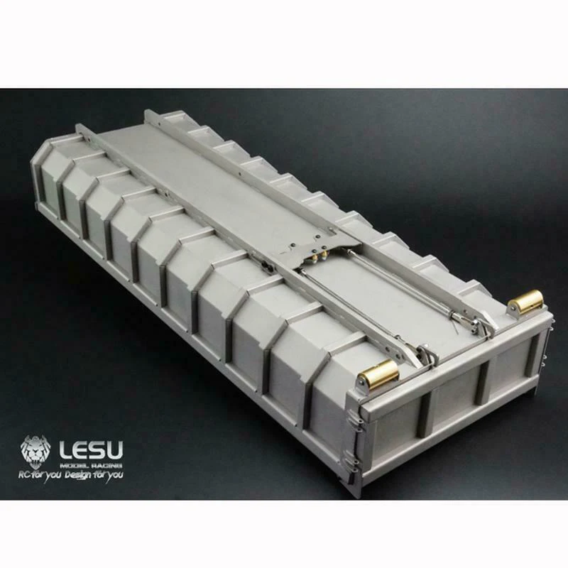 1/14 металлический автомобильный гидравлический цилиндр LESU 8x8 MAN TGS самосвал