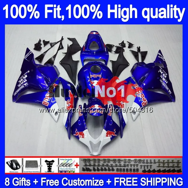 

Injection For HONDA CBR600RR CBR 600 RR CC 600RR 600CC Blue white 44MC.36 CBR600 RR 2009 2010 2011 2012 F5 09 10 11 12 Fairing