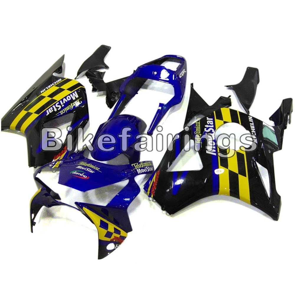 Велосипедный корпус для Honda CBR900RR 954 CBR954RR 2002 2003 мотоцикла цвет синий желтый и