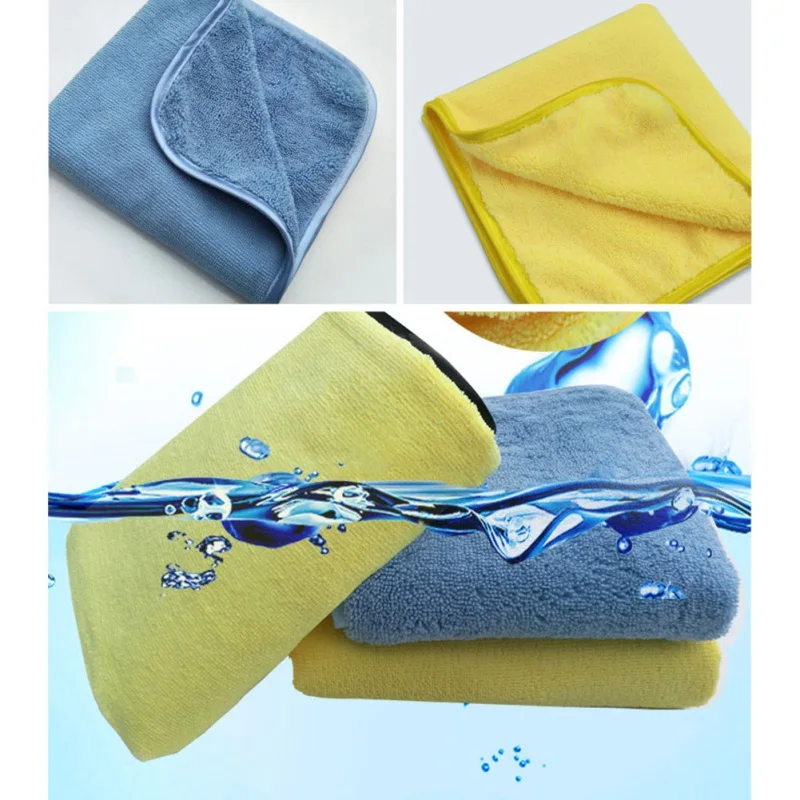 

Car Care Polishing Super Thick Plush Microfiber Cleaning Cloth Detailing Washing Drying Towel