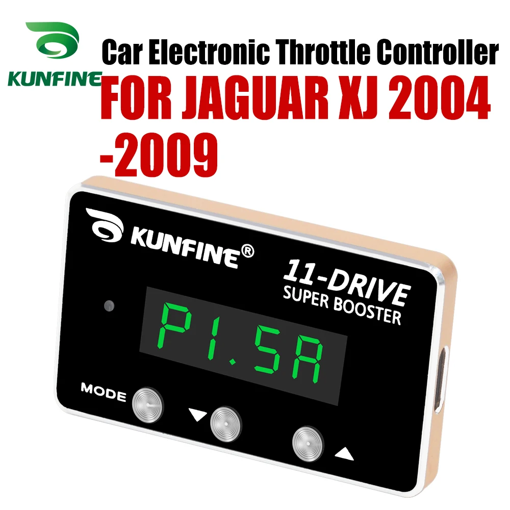 

KUNFINE Car Electronic Throttle Controller Racing Accelerator Potent Booster For JAGUAR XJ 2004-2009 Tuning Parts 11 DRIVE