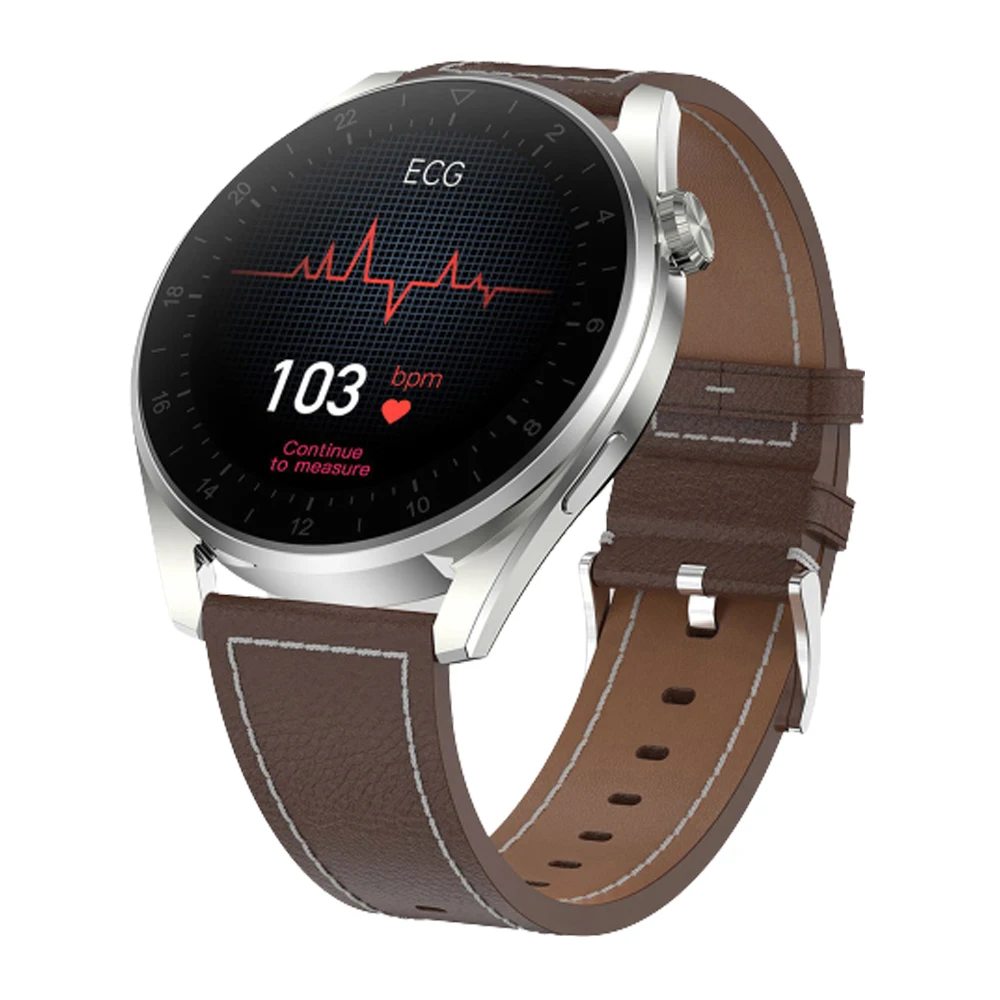 

Bluetooth Call Smart Watch Men Wireless Charging ECG Monitoring 390*390 Full Touch IP68 Waterproof Smartwatch 100+ Watch Face