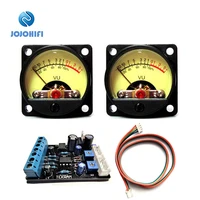 2pcs tr 35 vu meter 1pcs driver board power amplifier amplifiers db table audio level head sound pressure meter with backlight